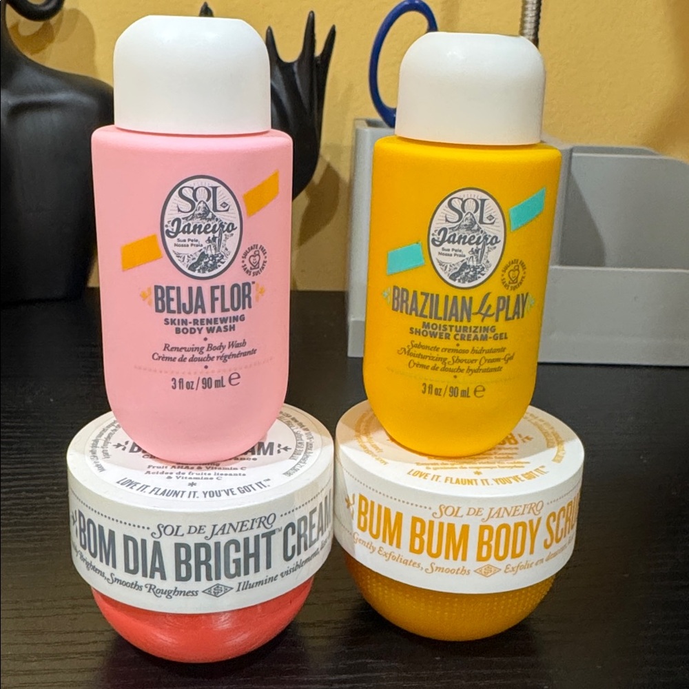 Sol de Janeiro Body Care set of 4.